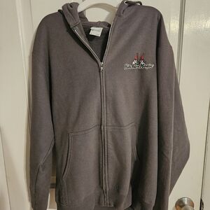 Men's Gray Hoodie Sweater